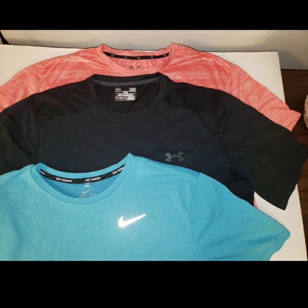 3 piece Mens short sleeve Shirts